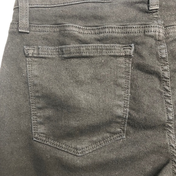 Henry & Belle Black Super Skinny Ankle Biker Jeggings in Slick - Picture 11 of 16